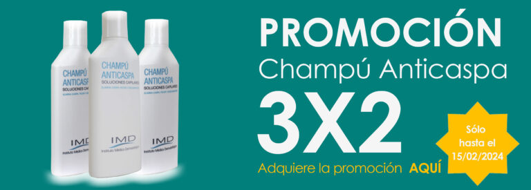 Promoción champú anticaspa 3x2