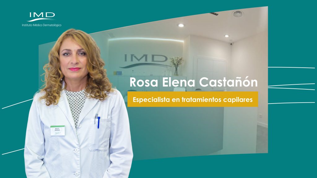 Rosa Elena Castañón, Especialista en tratamientos capilares