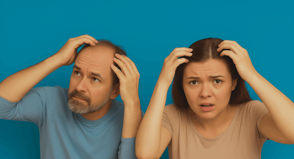 Fin alopecia