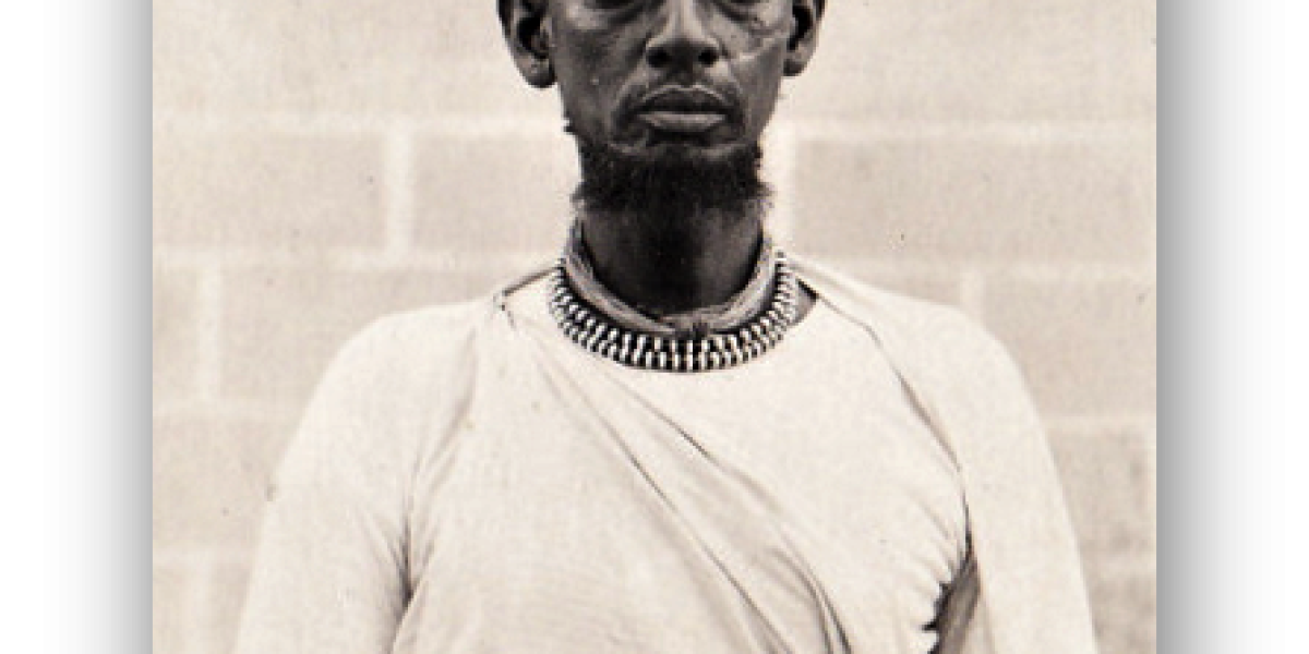 Rwubusisi, uno de los primeros líderes en unirse a los belgas en Ruanda